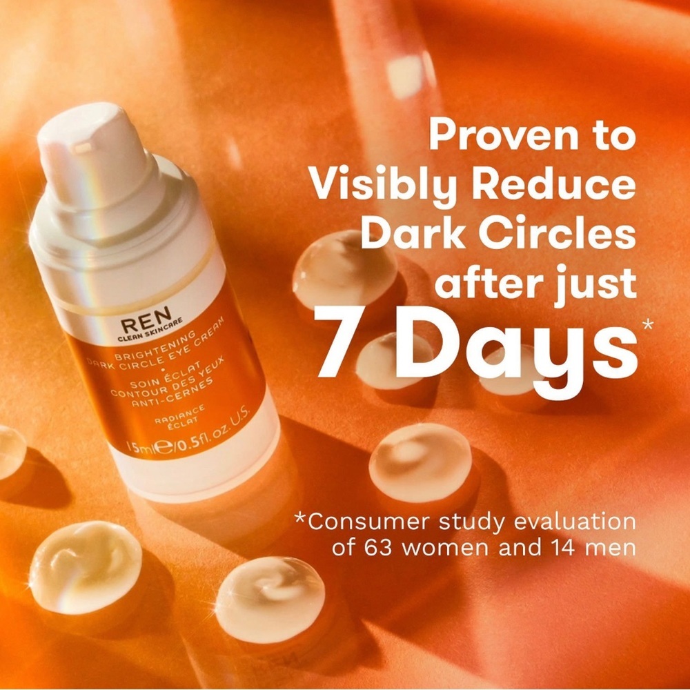 REN Clean Skincare Radiance Brightening Dark Circle Eye Cream - Picture 2 of 3